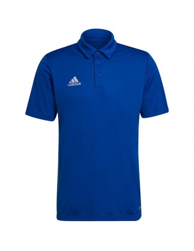 Adidas Entrada 22 Î‘Î½Î´ÏÎ¹ÎºÏŒ T-shirt Polo ÎœÏ€Î»Îµ HG6285